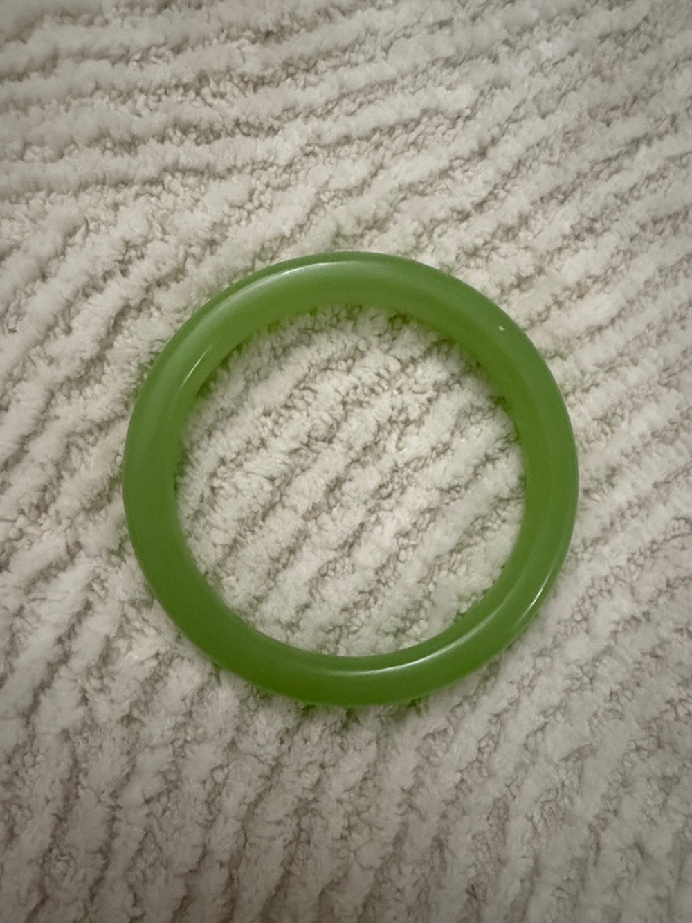 Authentic Green Jade Stone Bangle